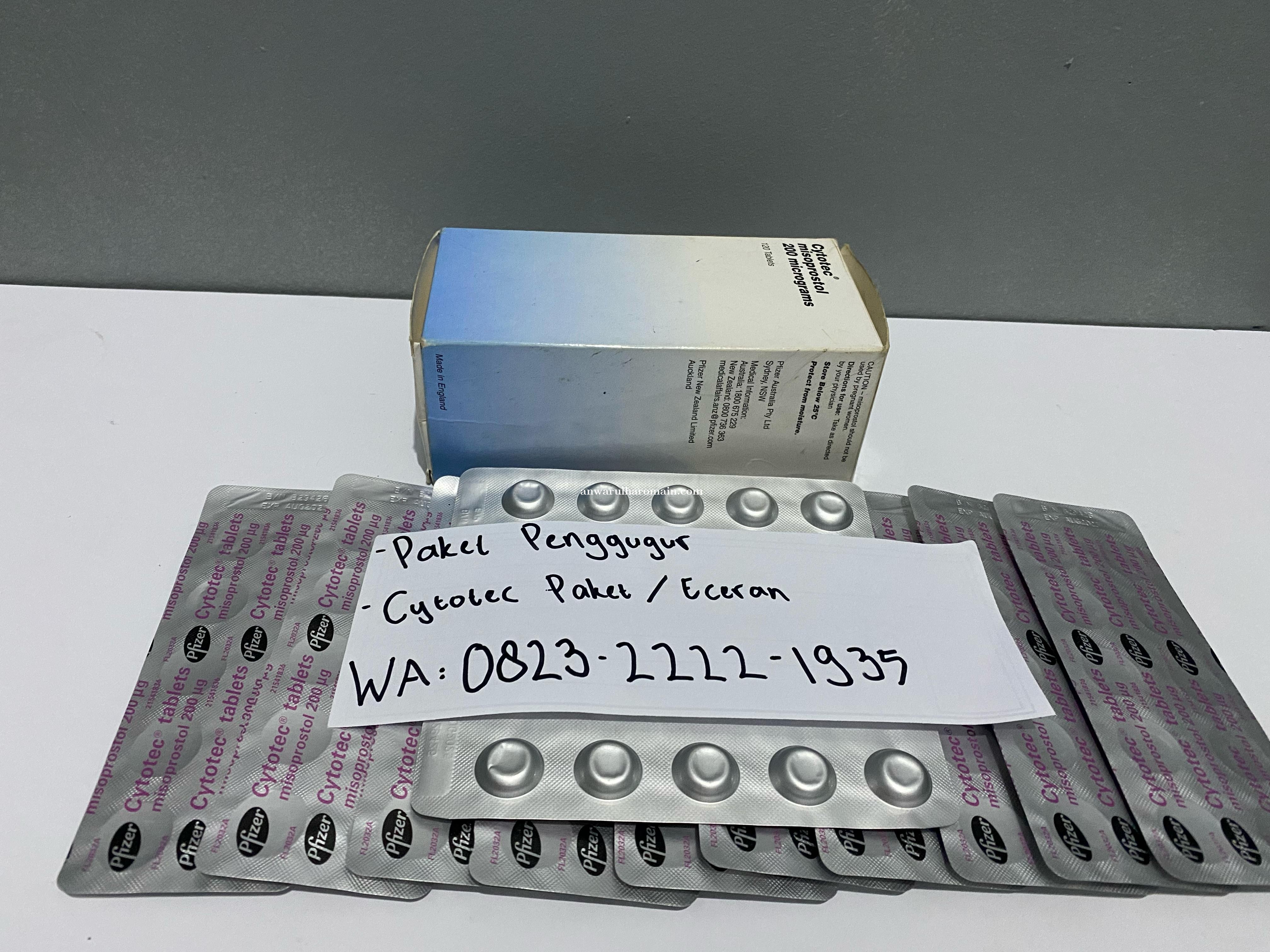 Klinik jual Cytotec pil 200MG di Jakarta Utara 0823\