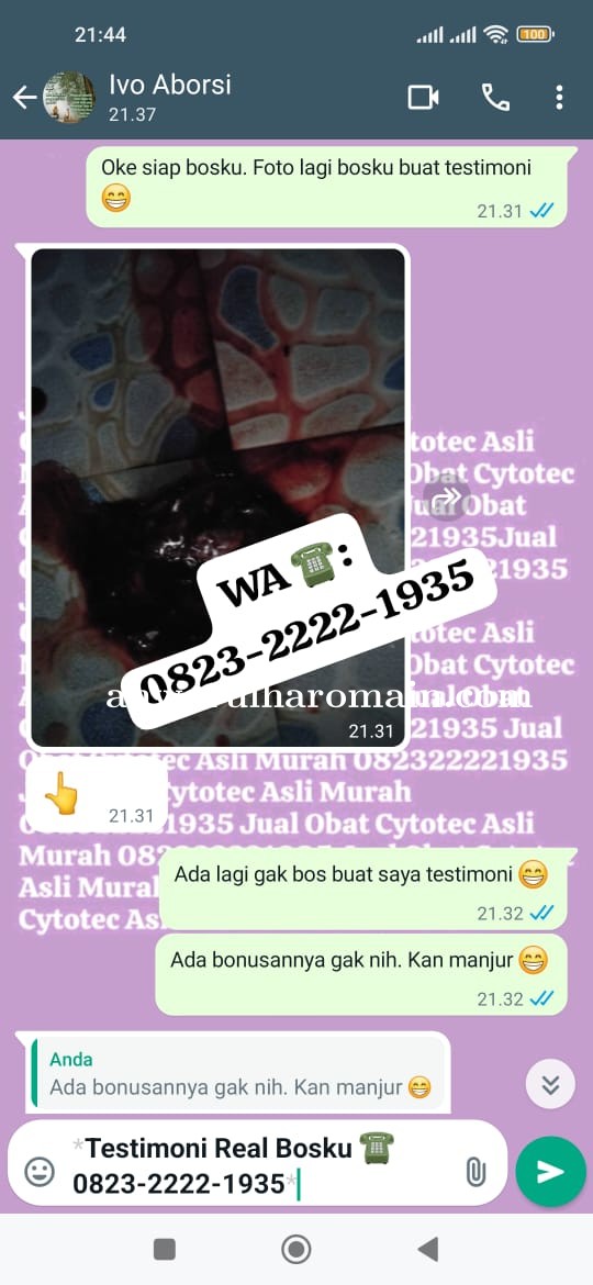 penggugur cytotec 1461 misoprostol 0823/2222/1935 jual aborsi hasil cepat di Bali