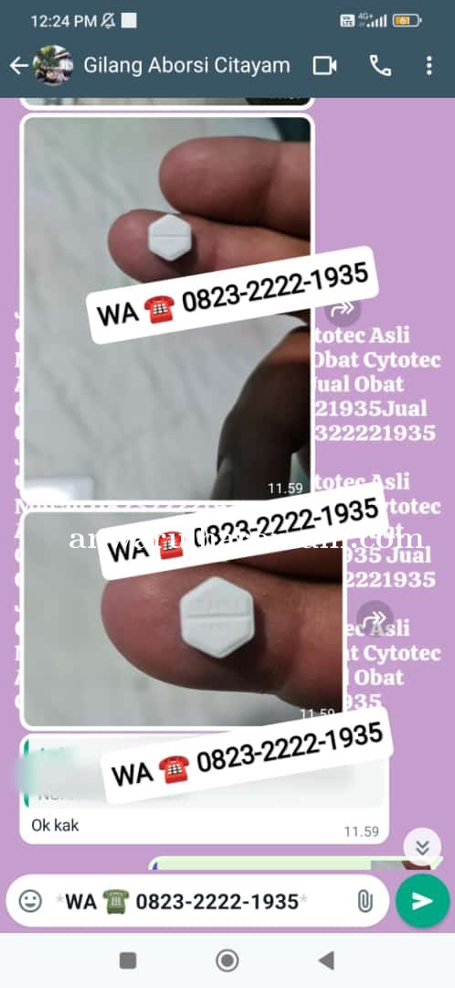 Klinik jual Cytotec pil 200Mg Asli di Jakarta Wa telp 0823/2222/1935 Aborsi praktek janin di Jakarta