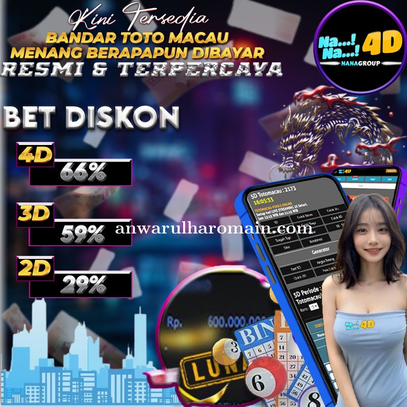 NANA4D  Situs togel resmi 95 pasaran terlengkap dan paling tepercaya