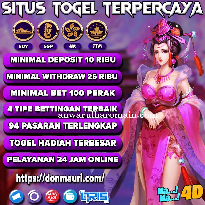 Daftar Situs Togel Online Terpercaya NANA4D Hadiah Paling Besar DI Indonesia
