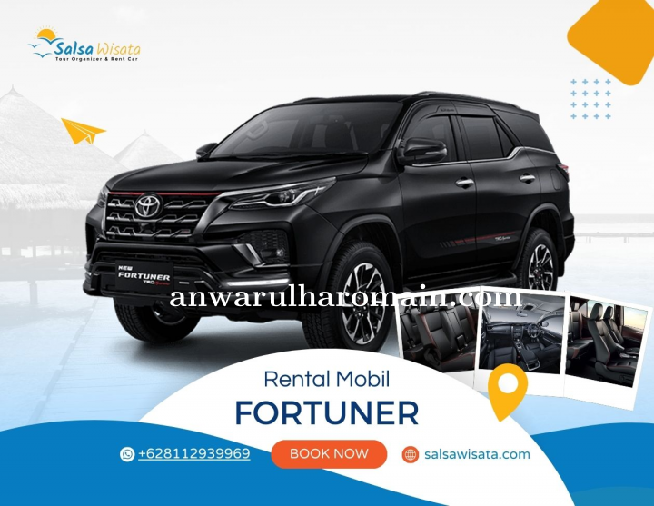 Rental Fortuner Samarinda Lepas Kunci dan Pakai Sopir