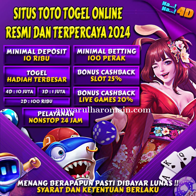 pusat bermain slot gacor nana4d minimal deposit 10 ribu 2024 di Indonesia